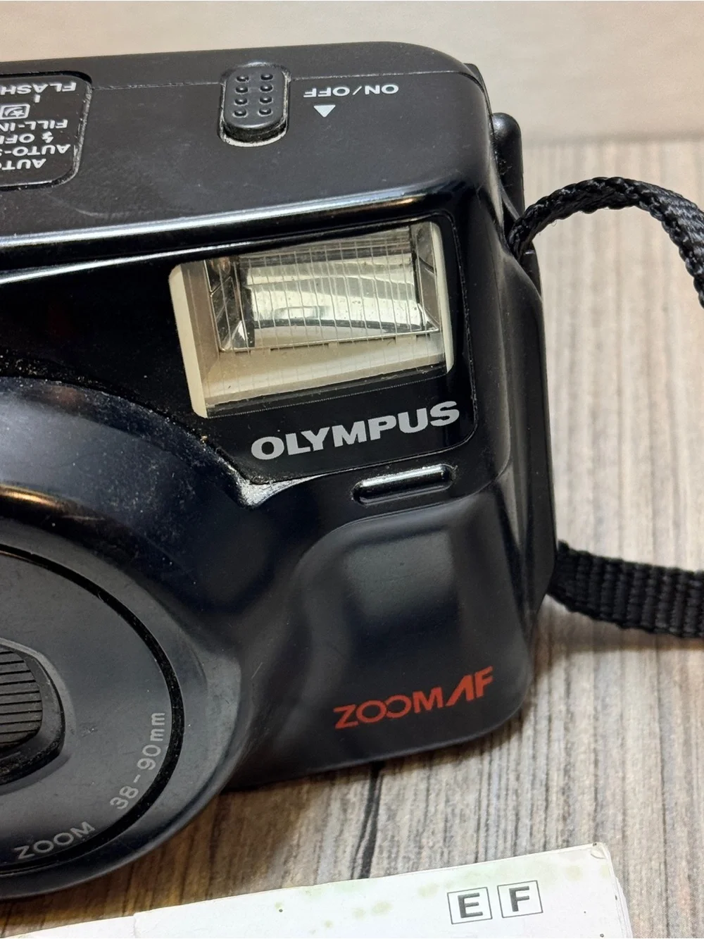 Vtg Olympus Infinity Zoom 230 35mm Point & Shoot Film Camera With Manual Working